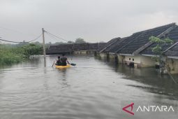 Banjir hingga 2,5 meter kembali terjadi di perumahan Cikande Tangerang