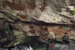 Peneliti BRIN temukan seni cadas purba berusia 67.800 tahun di Muna