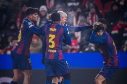 Tampil dominan, Barcelona tumbangkan Slavia Praha 4-2