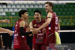 Jakarta Lavani Livin Transmedia mengalahkan Medan Falcons Tirta