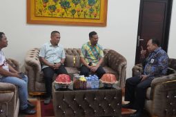 Temui Kabinda, Kakanwil Kemenkum Sulbar bahas sejumlah isu penting