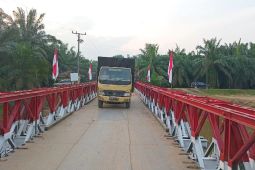 Kodam I/BB rampungkan jembatan bailey di Langkat penghubung antardesa