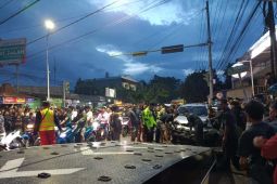 Polisi Kediri periksa sopir dan kenek bus insiden laka beruntun