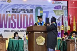 Rektor UPN Jawa Timur dorong lulusan berintegritas hadapi dinamika global
