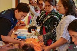 Kemenkes perkuat kesehatan penyintas longsor di Desa Sibalanga Tapanuli Utara