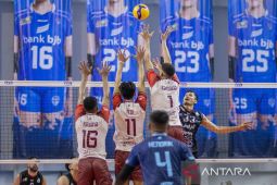 Jakarta Lavani Livin kalahkan Surabaya Samator