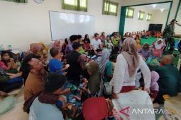 Banjir di Kudus mulai surut dan pengungsi dipastikan pulang semua