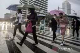Mayoritas kota-kota besar berpotensi berawan dan diguyur hujan ringan
