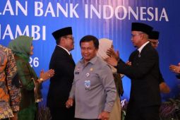 Kakanwil Kemenkum Jambi hadir prosesi pengukuhan KepalaBI Provinsi Jambi