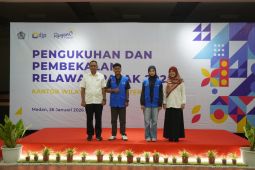 DJP Sumut: Pengukuhan 286 relawan pajak tingkatkan layanan masyarakat