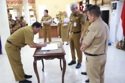 Pemkab HSU gelar penandatanganan perjanjian kinerja SKPD