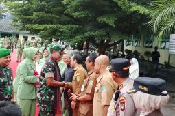 Danrem 045/Gaya tekankan sinergi ketahanan pangan saat kunjungi Kodim 0413/Bangka