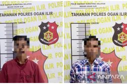 Polres Ogan Ilir tngkap dua pelaku cabul mahasiswi KKN