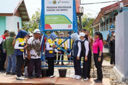 Pertamina-Kementerian ESDM dan SERUNI KMP kolaborasi buka akses air bersih ratusan warga Kampung Tambat Merauke