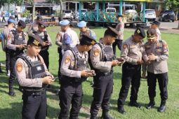 Antisipasi judi daring, Polres Madiun periksa gawai setiap anggota