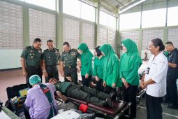 Kodam Udayana kumpulkan 3.838 kantong darah saat acara donor darah
