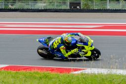 Valentino Rossi jajal Sirkuit Mandalika