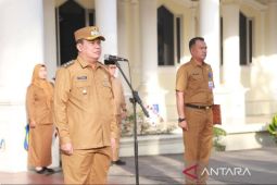 Wabup Katamso pimpin apel rutin pagi di Sekretariat Daerah