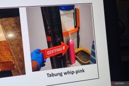 Polisi selidiki asal-usul tabung gas pink di apartemen influencer Lula Lahfah
