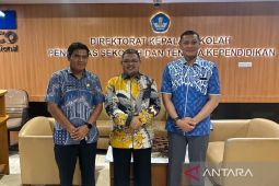 Wabup Palas kunjungi  Kemendikdasmen