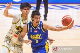 Dominasi penuh Satria Muda Pertamina Bandung, Pacific Caesar tak berdaya di GOR Bandung Arena