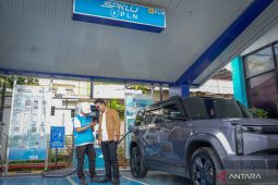 Jumlah kendaraan listrik yang dicas di SPKLU naik 200 persen