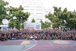 Bank Jateng-Korem 072/Pamungkas perkuat sinergi lewat olahraga bersama