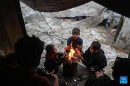 PBB: 11 anak meninggal akibat cuaca dingin ekstrem di Jalur Gaza