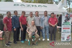 Baznas Belitung gelar baksos pemeriksaan kesehatan dan donor darah