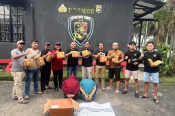 Polres Serang bongkar sindikat peredaran ganja via ekspedisi