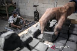 Produksi briket dari limbah kayu Sungai Citarum