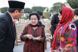 Megawati jelaskan posisi PDI Perjuangan di luar pemerintahan ke Pangeran Khaled