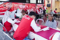 PT Timah berikan layanan kesehatan gratis 17.212 warga lingkar tambang
