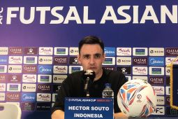 Timnas futsal Indonesia gasak Jepang 5-3 di semifinal Piala Asia, Hector Souto menangis