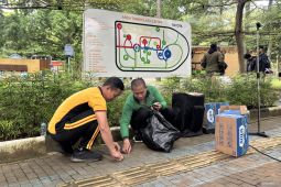 Polrestabes Bandung mengintensifkan aksi bersih-bersih di tempat wisata