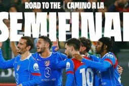 Atletico Madrid berpesta lima gol ke gawang Real Betis