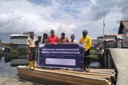 PT Bumi Andalas Permai bantu renovasi masjid di Dusun Bagan Rame OKI