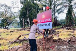 Polda Sumbar buat sumur guna penuhi kebutuhan warga terdampak bencana