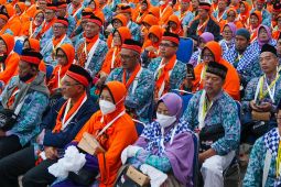Sebanyak 122 jamaah calon haji asal Kota Madiun ikuti manasik