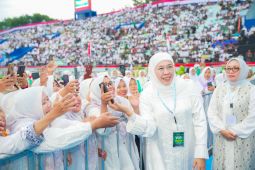 Khofifah nilai selama satu abad NU konsisten bangun peradaban bangsa