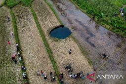 Badan Geologi paparkan dua opsi terkait solusi penanganan sinkhole Situjuah