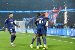 PSG bungkam Marseille 5-0 di Parc des Princes