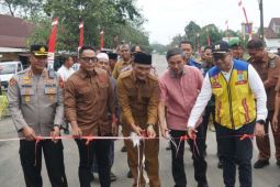 Bupati Sarolangun dampingi DPR RI resmikan jalan di Singkut tujuh