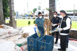 Kodaeral VIII dan tim gabungan amankan KMP Porodisa angkut sianida di Pelabuhan Amurang