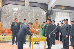 Sekda Batang Hari lantik pejabat pimpinan tinggi