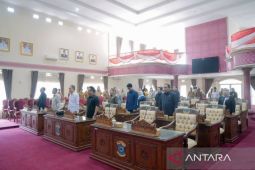 DPRD Pangkalpinang gelar Paripurna bahas tanggapan wali kota atas tiga Raperda