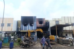 Polisi selidiki unsur pidana di kebakaran gudang pestisida di Tangsel