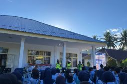 Polda Malut edukasi keselamatan berkendara di sekolah Operasi Keselamatan Kie Raha 2026