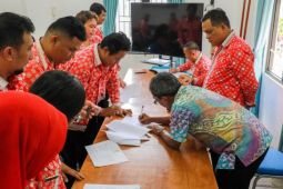 ASN Dinas Kominfo Pematangsiantar tandatangani perjanjian kinerja