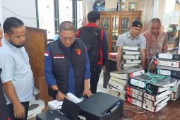 Dugaan korupsi, Kejati Jambi geledah Sekretariat DPRD Kabupaten Merangin
